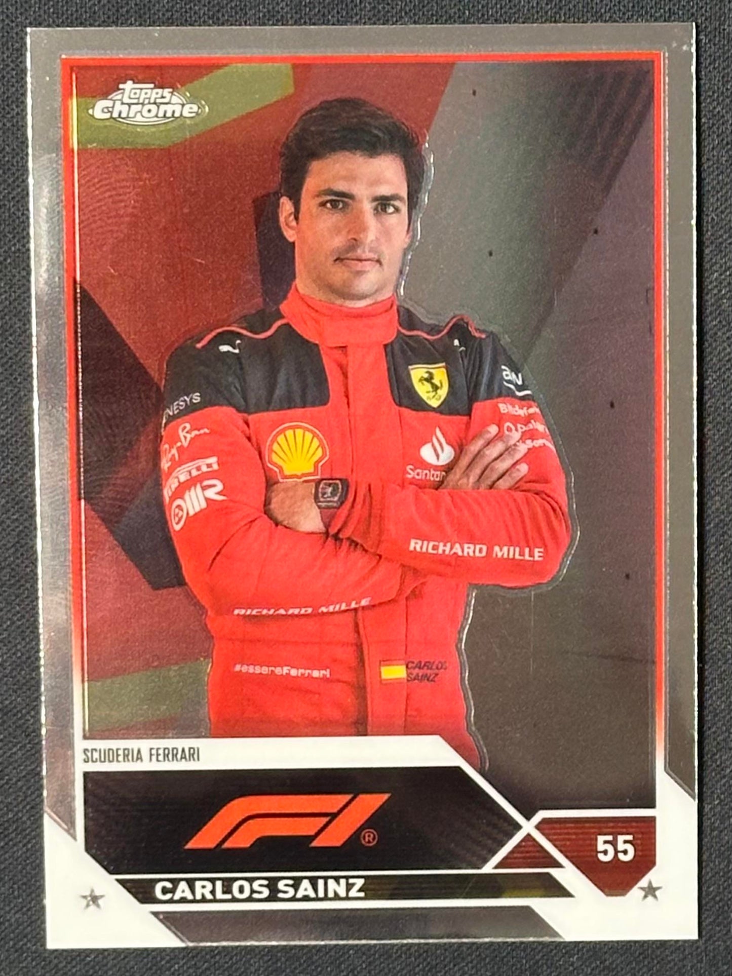2023 Topps Chrome Formula 1 #18 Carlos Sainz