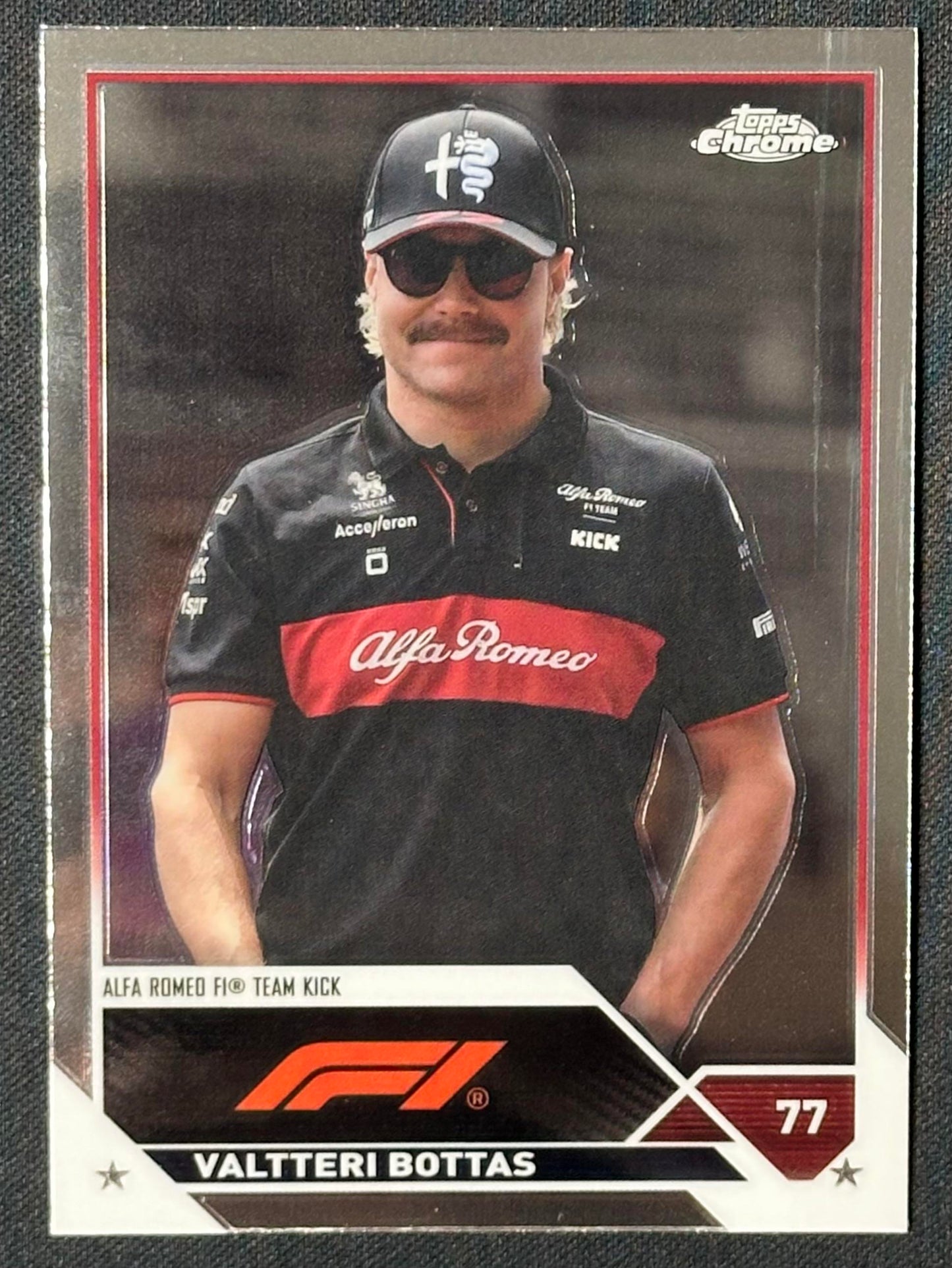 2023 Topps Chrome Formula 1 #37 Valtteri Bottas
