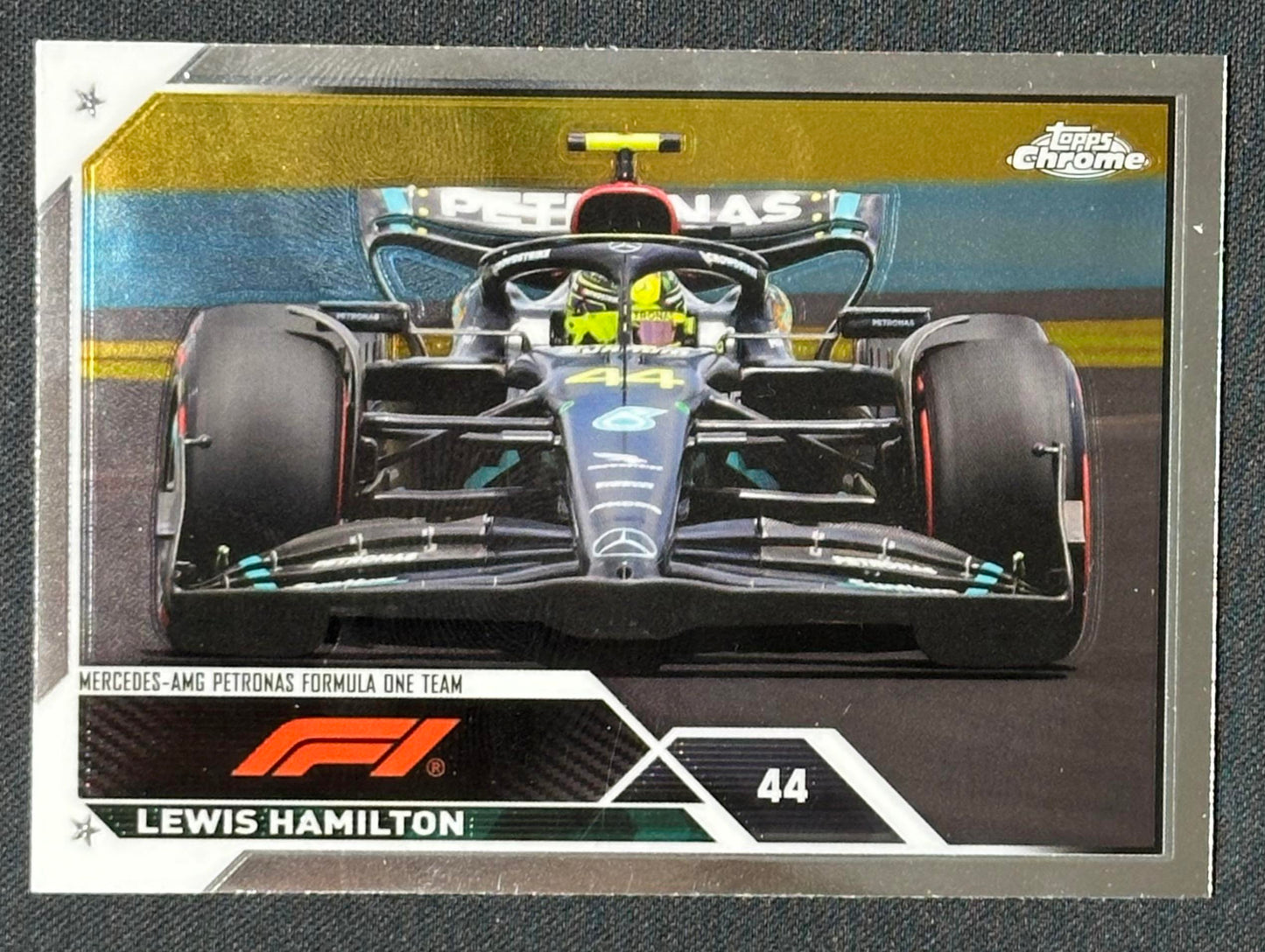 2023 Topps Chrome Formula 1 #104 Lewis Hamilton