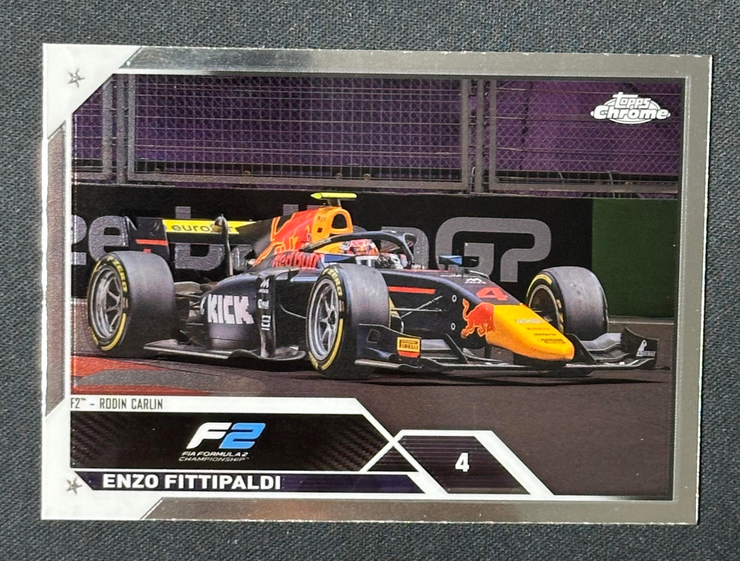 2023 Topps Chrome Formula 1 #127 Enzo Fittipaldi