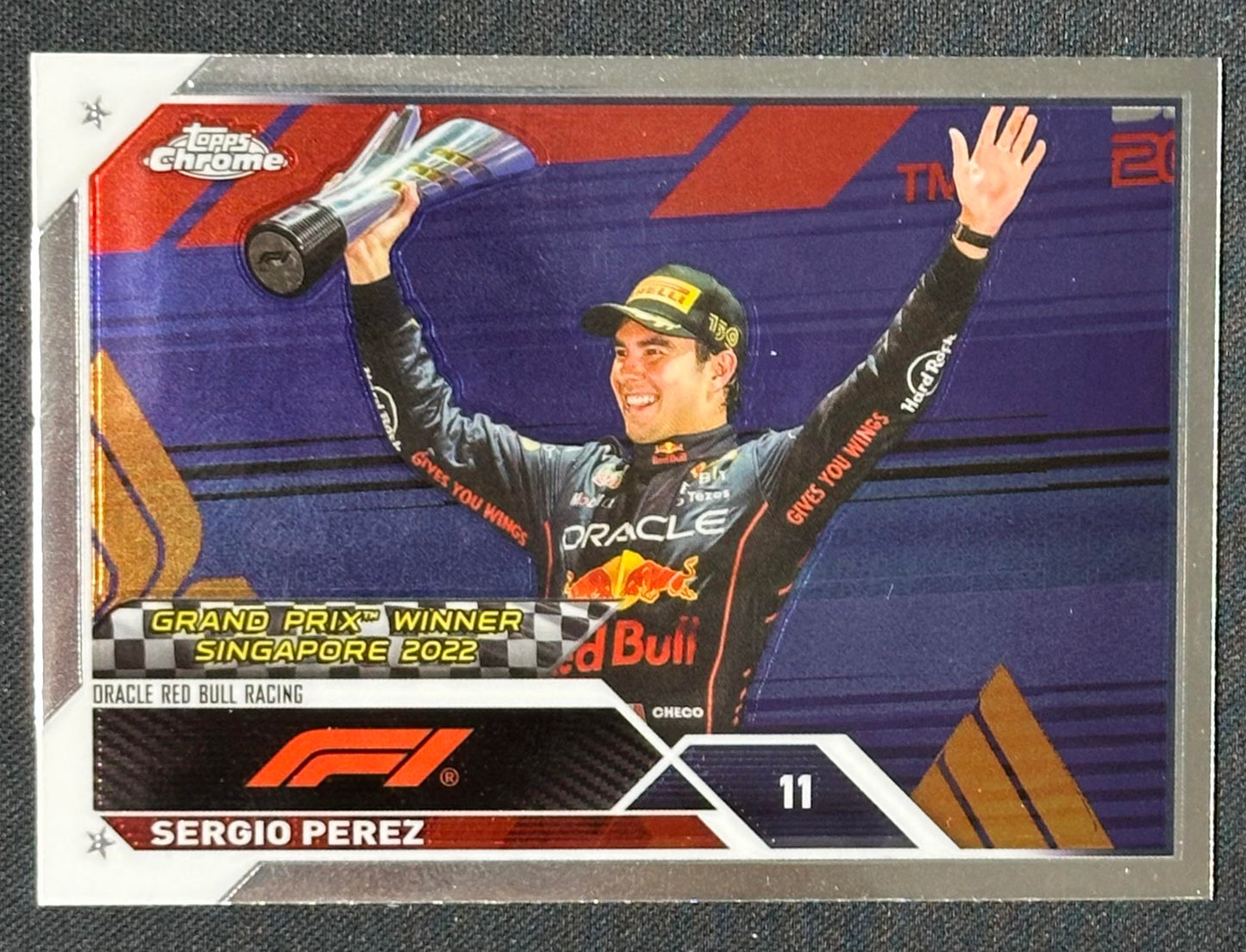 2023 Topps Chrome Formula 1 #160 Sergio Perez