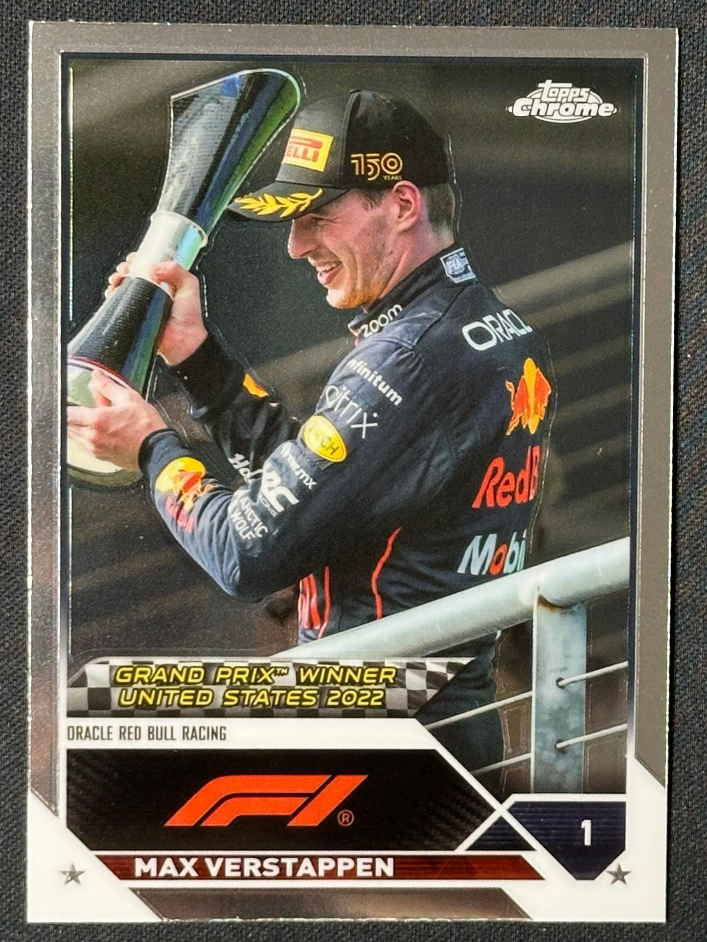 2023 Topps Chrome Formula 1 #162 Max Verstappen