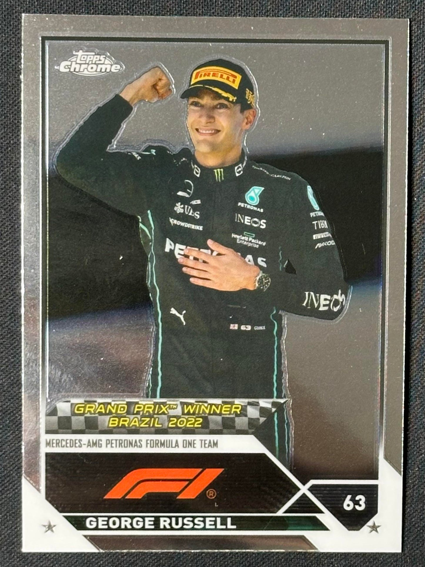 2023 Topps Chrome Formula 1 #164 George Russell