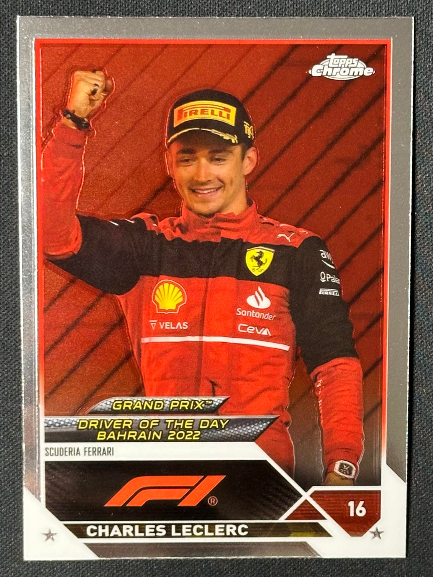 2023 Topps Chrome Formula 1 #166 Charles Leclerc