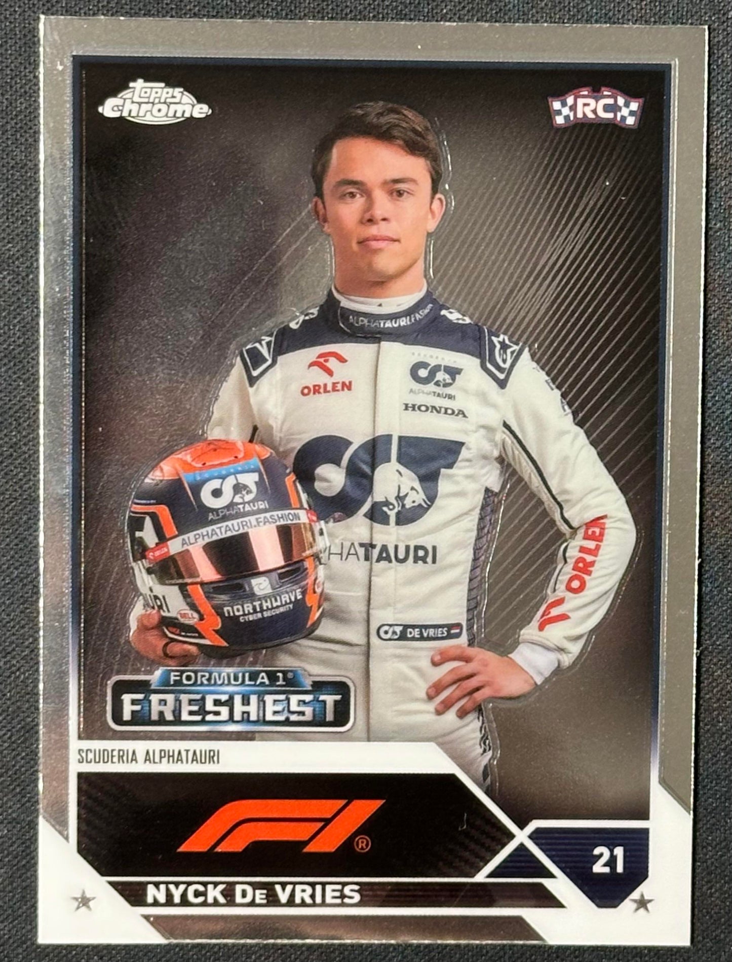 2023 Topps Chrome Formula 1 #193 Nyck De Vries