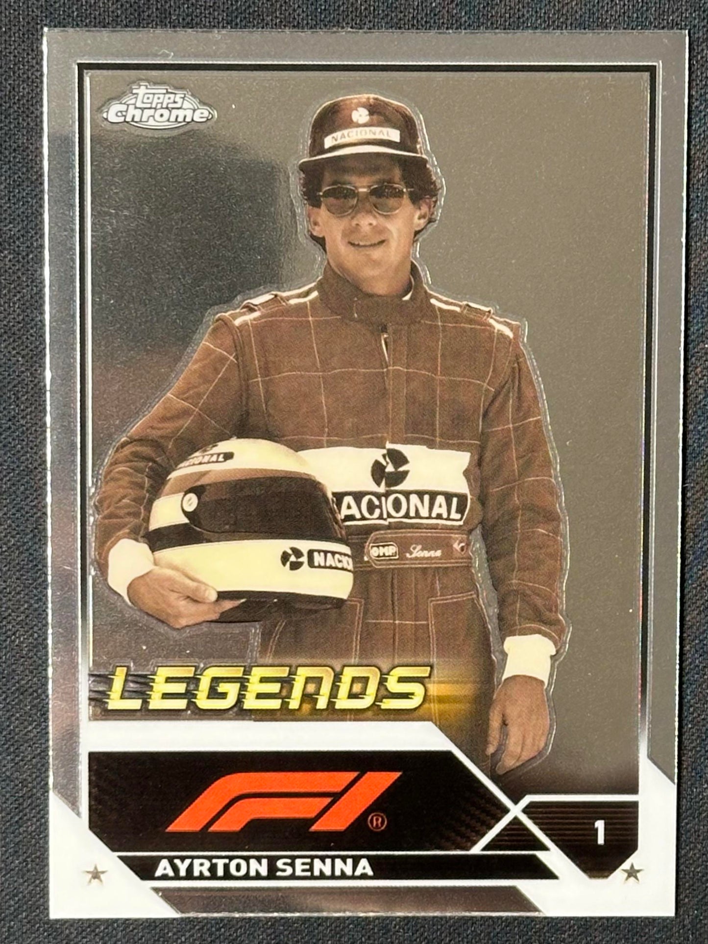 2023 Topps Chrome Formula 1 #198a Ayrton Senna
