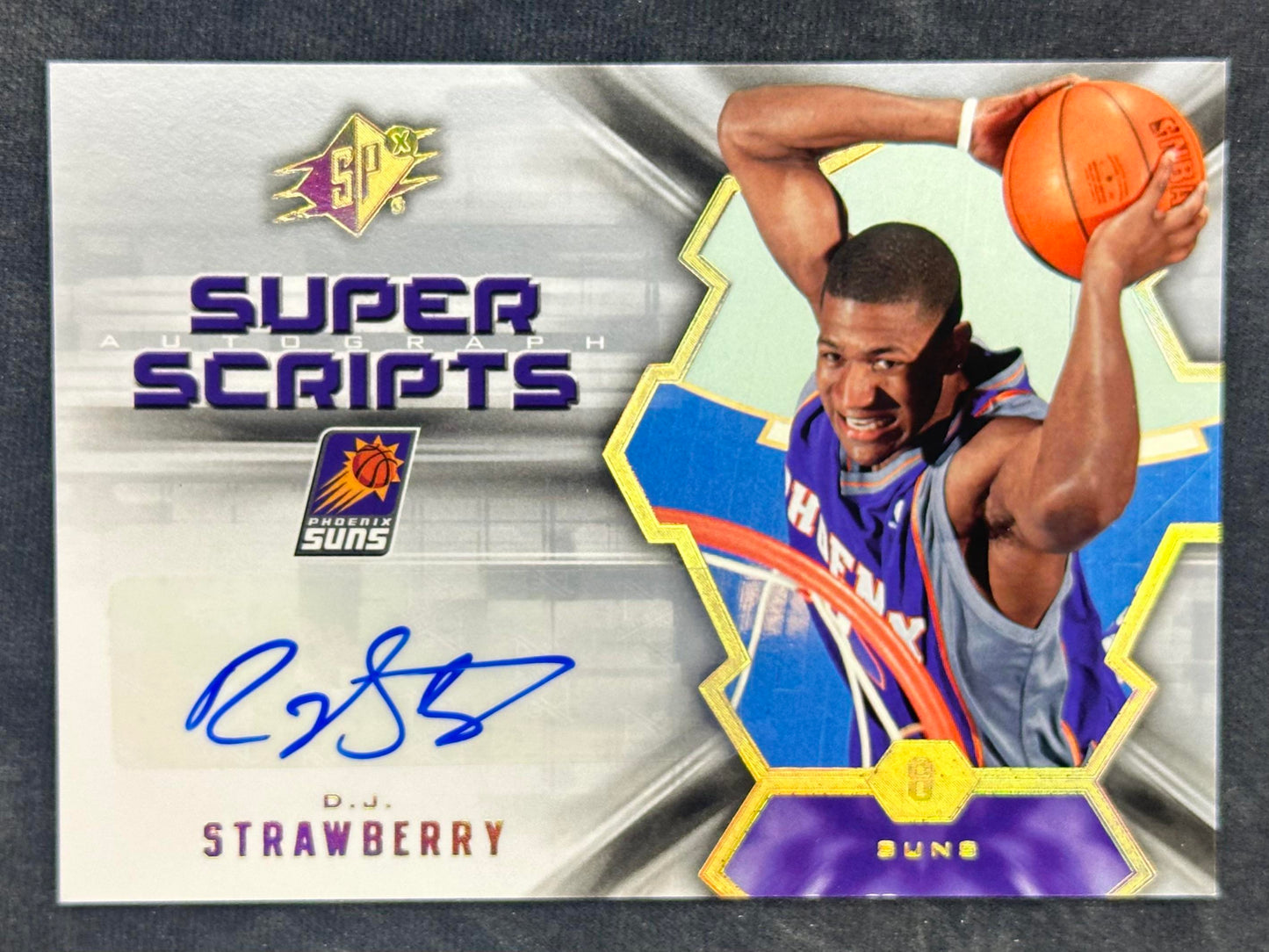 2007-08 SPx #SS-DJ D.J. Strawberry Super Scripts