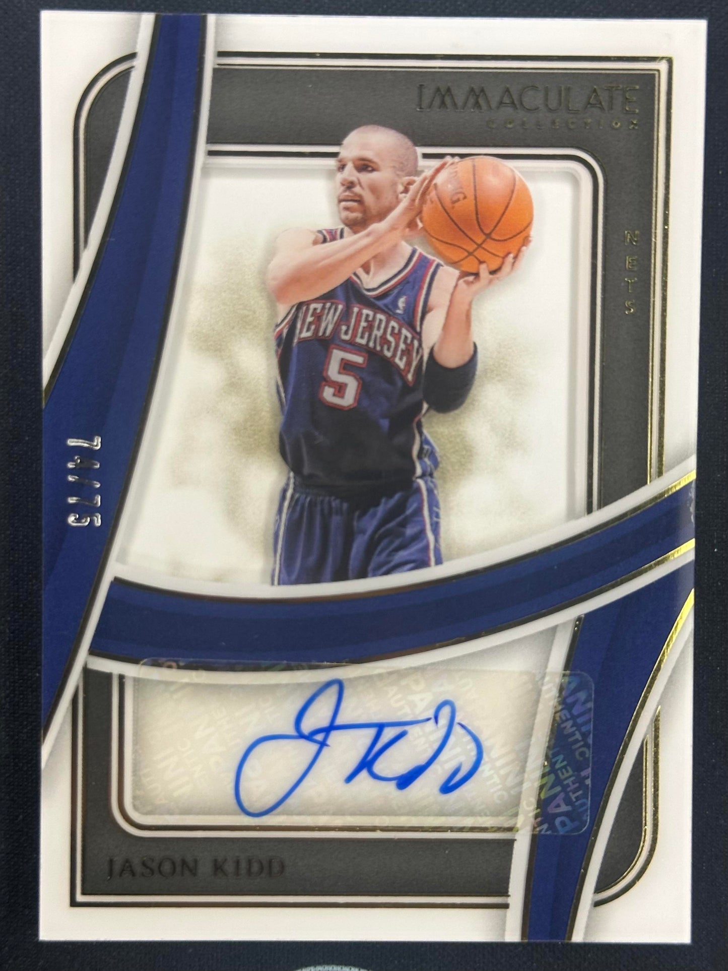 2023-24 Panini Immaculate Collection Jason Kidd Shadowbox Signatures /75