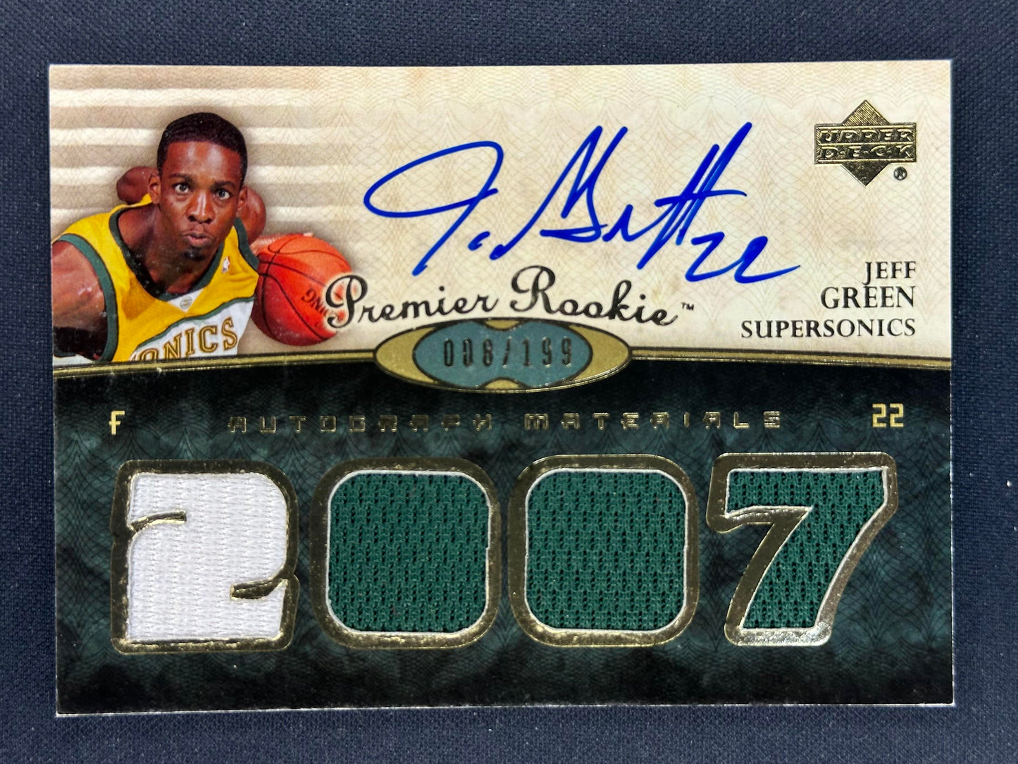 2007-08 Upper Deck Premier #104 Jeff Green #/199