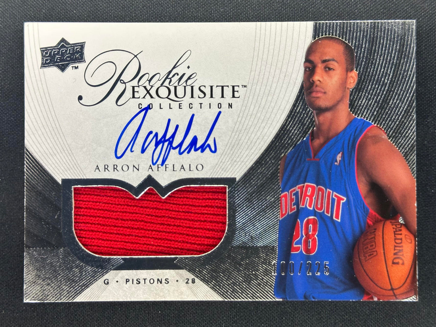 2007-08 Upper Deck Exquisite Collection #61 Arron Afflalo #/225