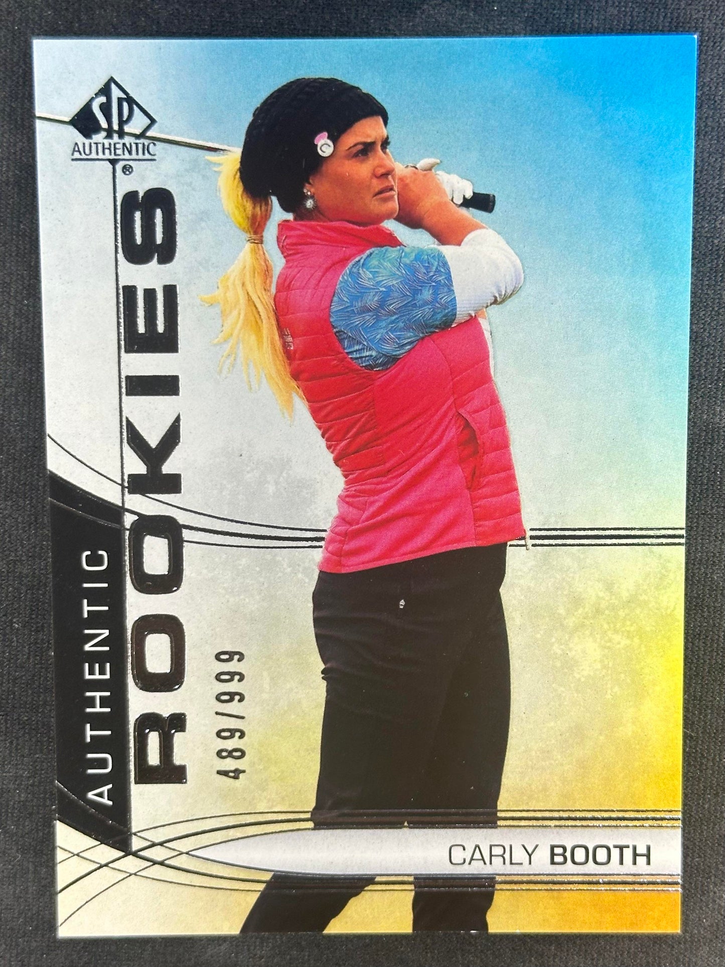 2024 Upper Deck Portfolio Carly Booth SP Authentic Authentic Rookies /999