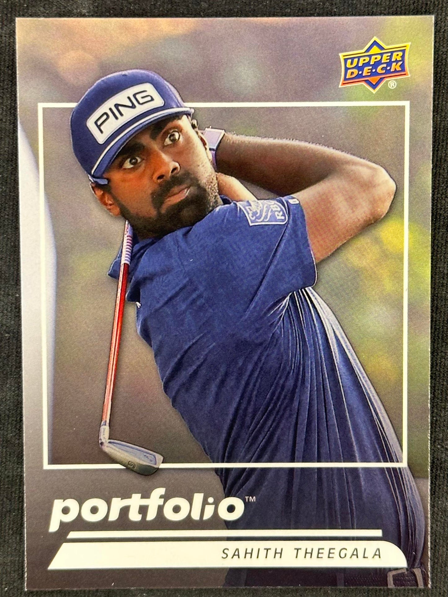 2024 Upper Deck Portfolio #180 Sahith Theegala
