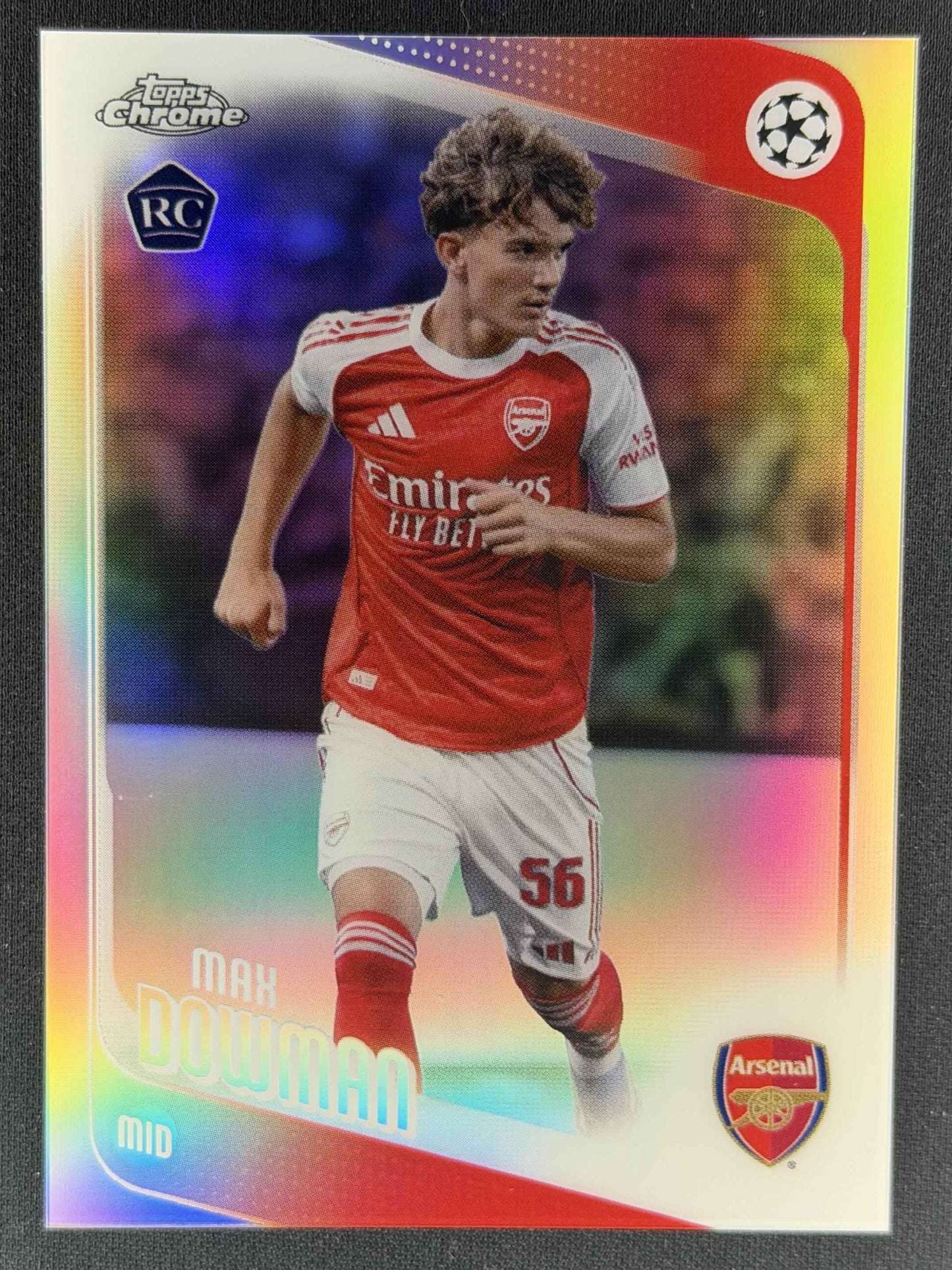 2025-26 Topps Chrome UEFA Club Competitions #57 Max Dowman