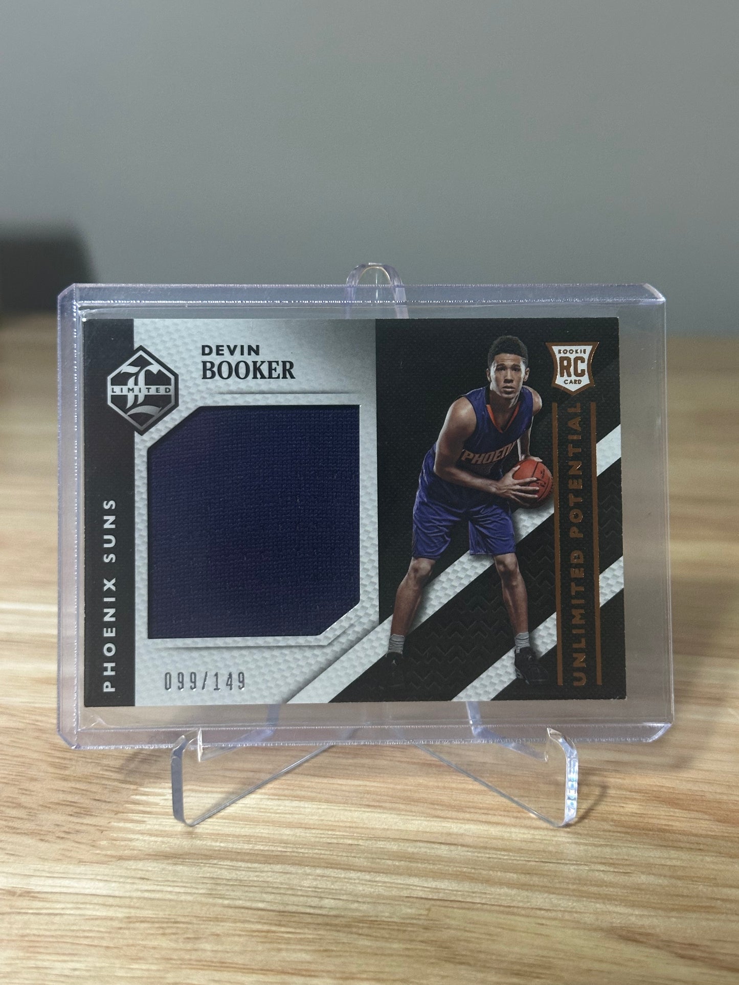 2015-16 Panini Limited - مواد ذات إمكانات غير محدودة ديفين بوكر #30 /149