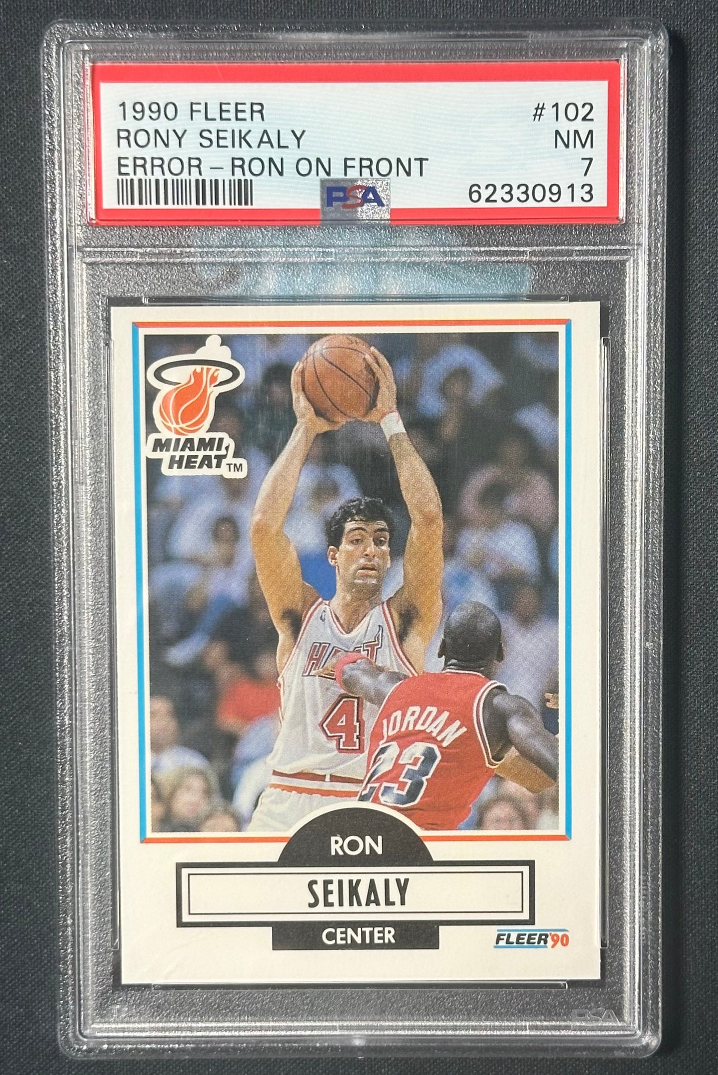 1990-91 فلير رقم 102ب روني سيكالي