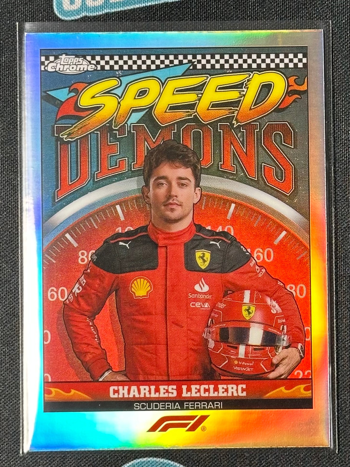 2023 Topps Chrome Formula 1 #SD-CL Charles Leclerc Speed Demons