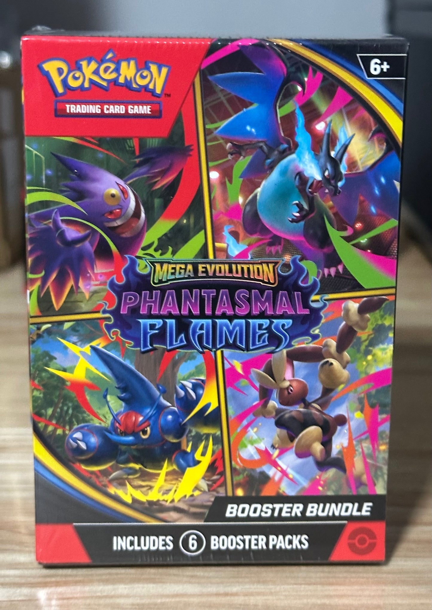 Pokemon TCG - Mega Evolution Phantasmal Flames Booster Bundle