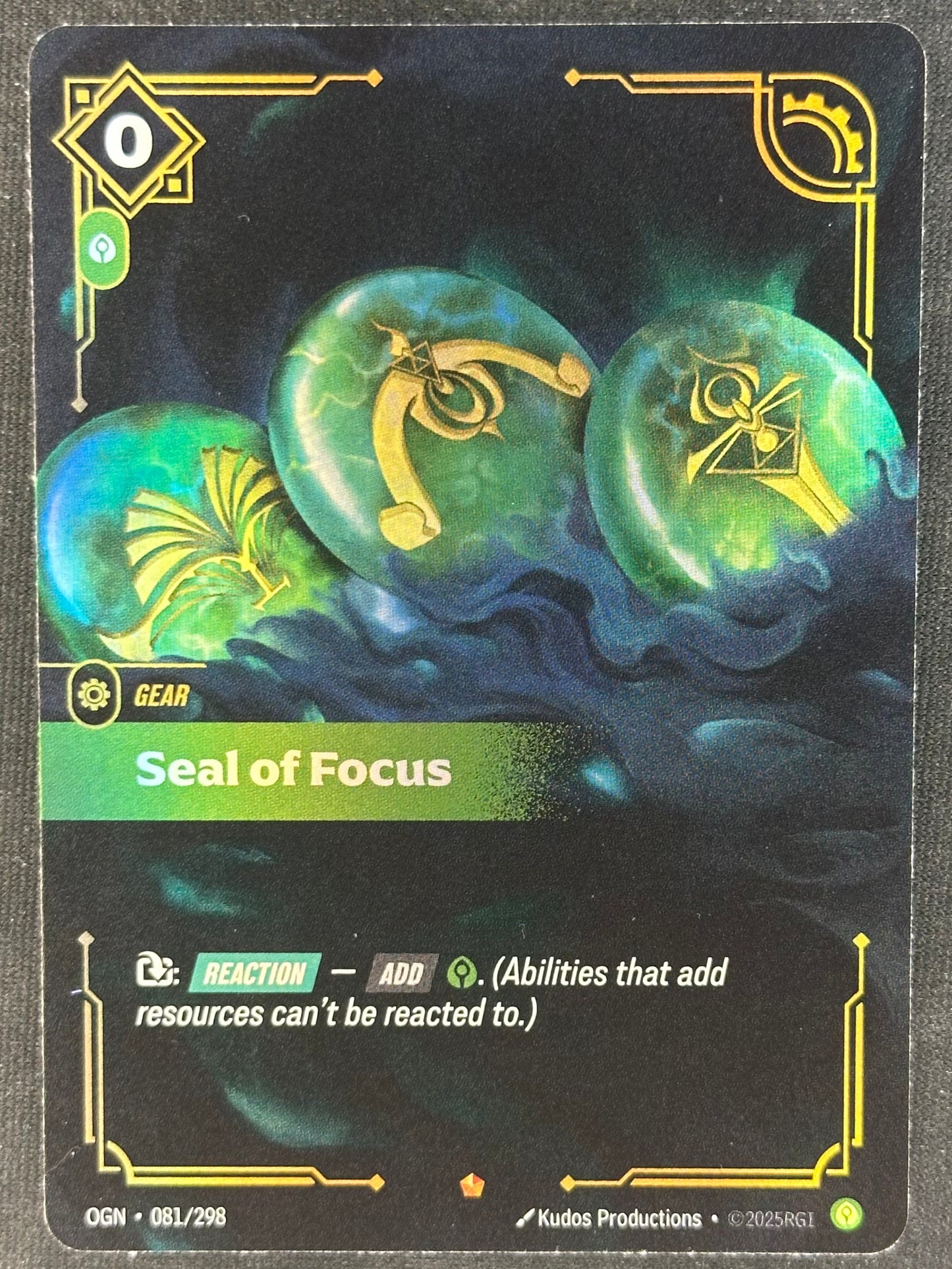 Seal of Focus - Origins (OGN)