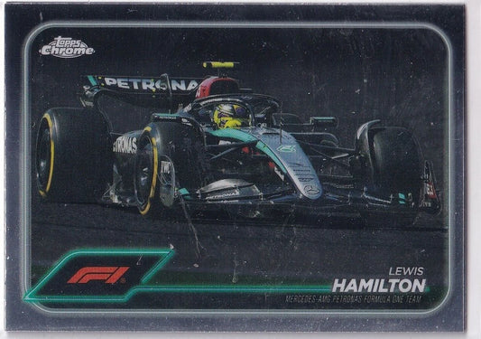 2024 Topps Chrome Formula 1 #78 Lewis Hamilton