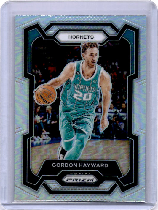 2023-24 Panini Prizm #251 Gordon Hayward Prizms Silver