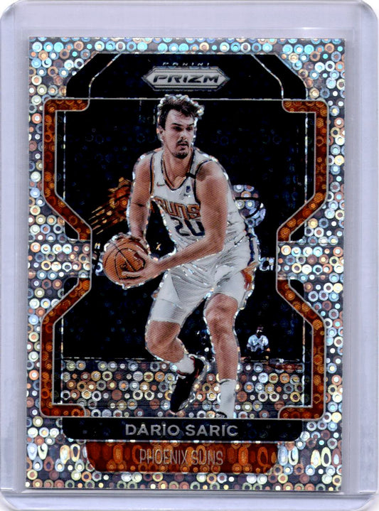 2021-22 Panini Prizm #66 Dario Saric Fast Break