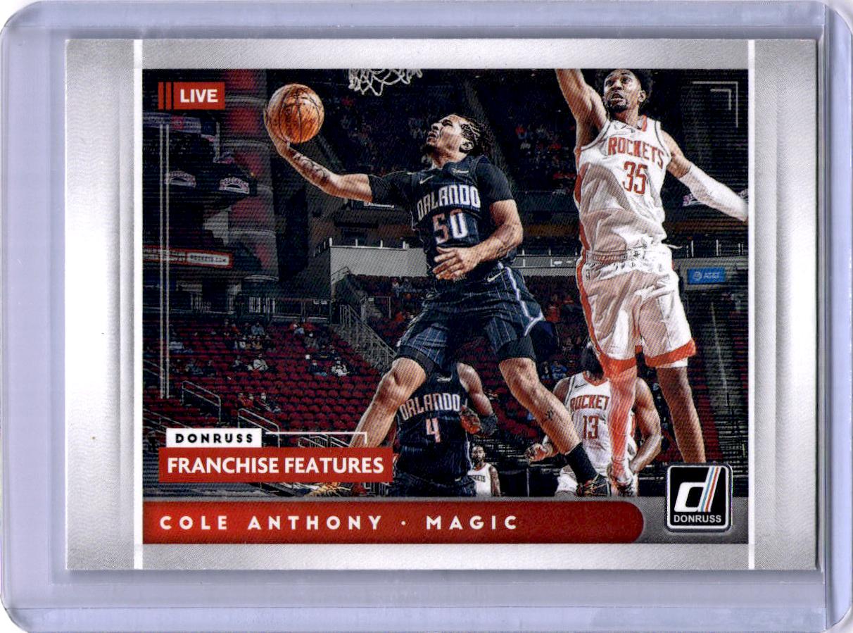 2021-22 Donruss #21 Cole Anthony Franchise Features