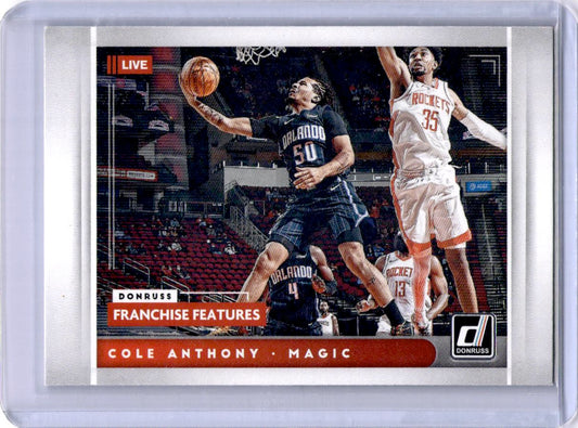 2021-22 Donruss #21 Cole Anthony Franchise Features