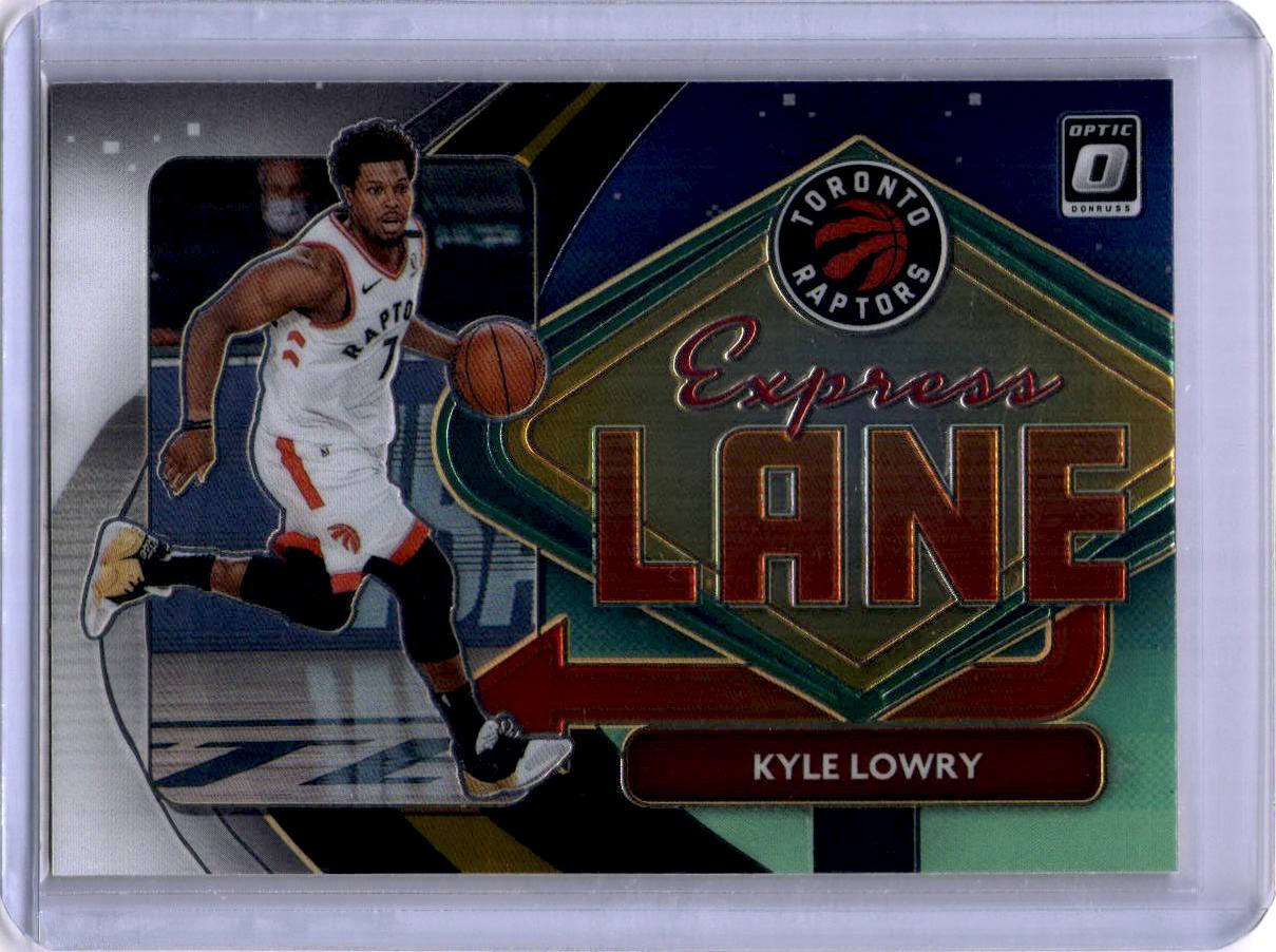 2020-21 Donruss Optic #7 Kyle Lowry Express Lane