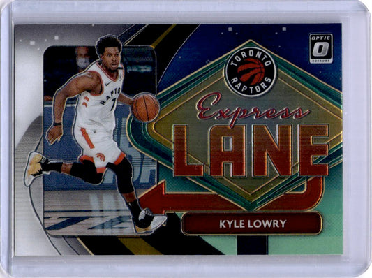 2020-21 Donruss Optic #7 Kyle Lowry Express Lane