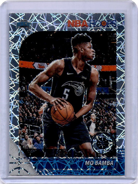 2019-20 Hoops Premium Stock #138 Mo Bamba Prizms Silver Laser