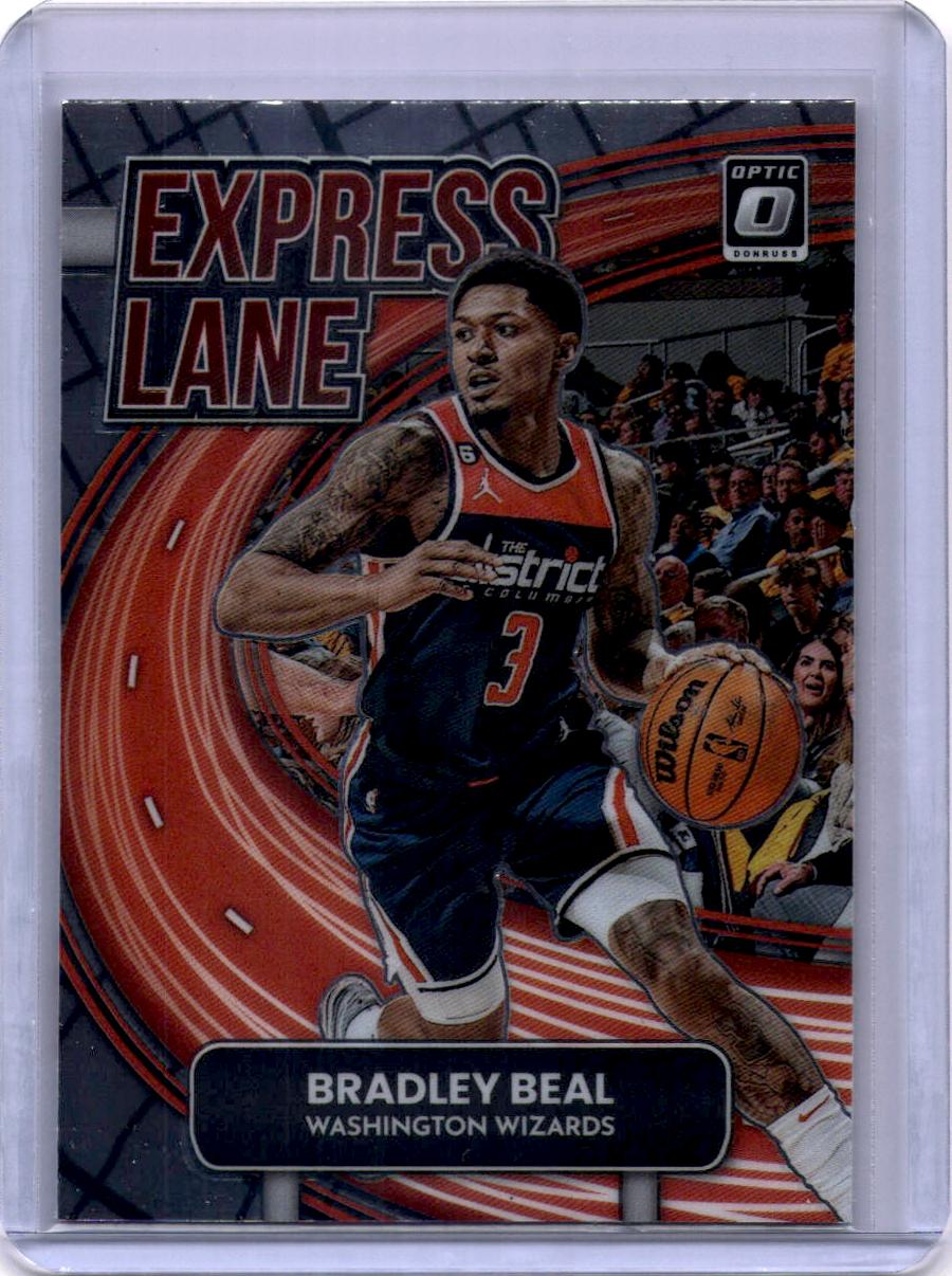 2022-23 Donruss Optic #13 Bradley Beal Express Lane