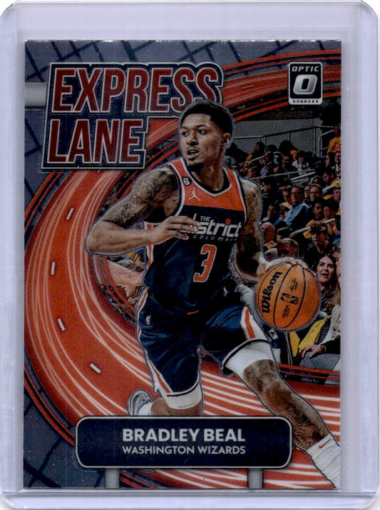 2022-23 Donruss Optic #13 Bradley Beal Express Lane