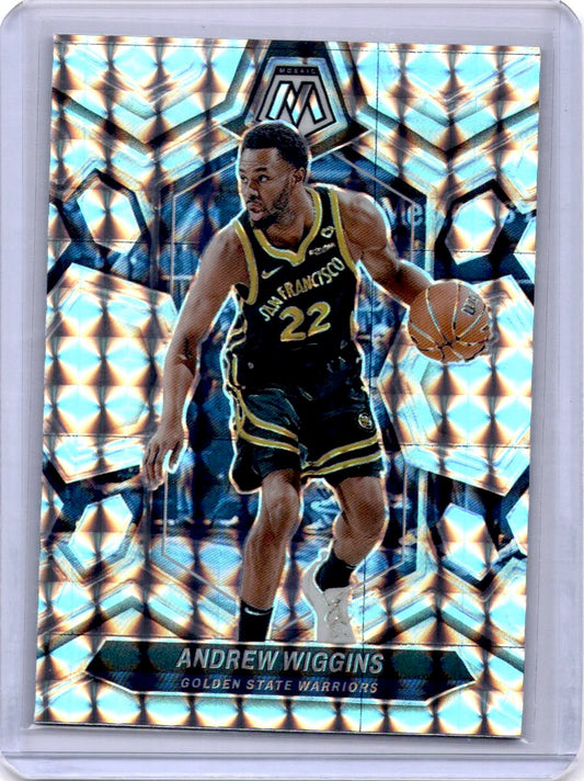 2023-24 Panini Mosaic #101 Andrew Wiggins Mosaic