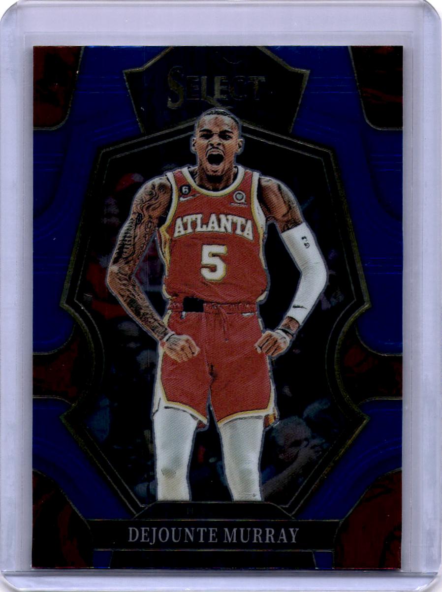 2022-23 Panini Select #102 Dejounte Murray Blue (Retail Base)
