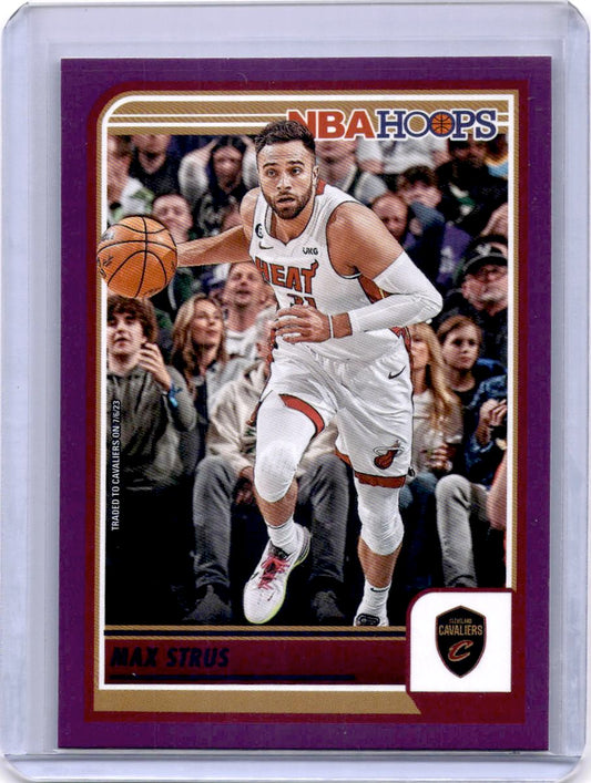 2023-24 Hoops #80 Max Strus Purple