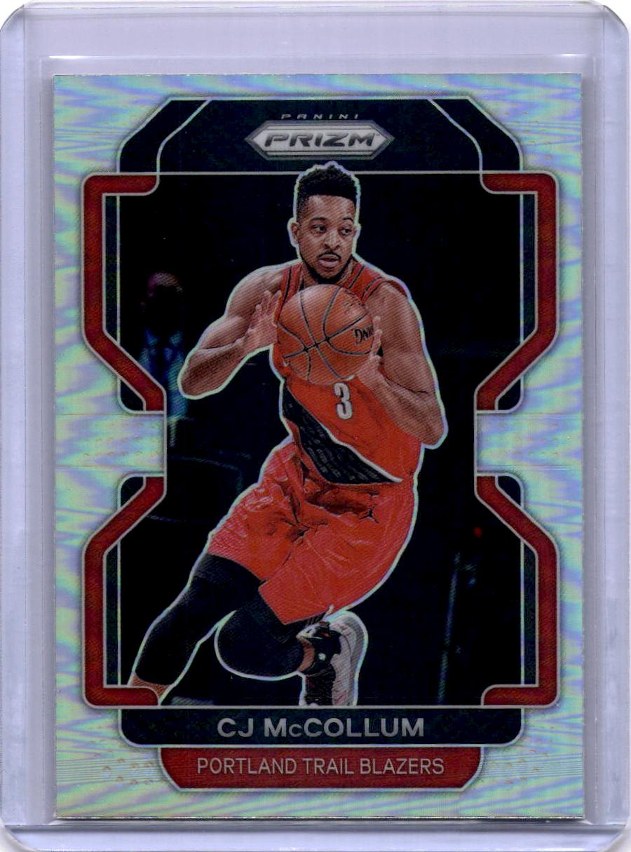2021-22 Panini Prizm #22 CJ McCollum Silver