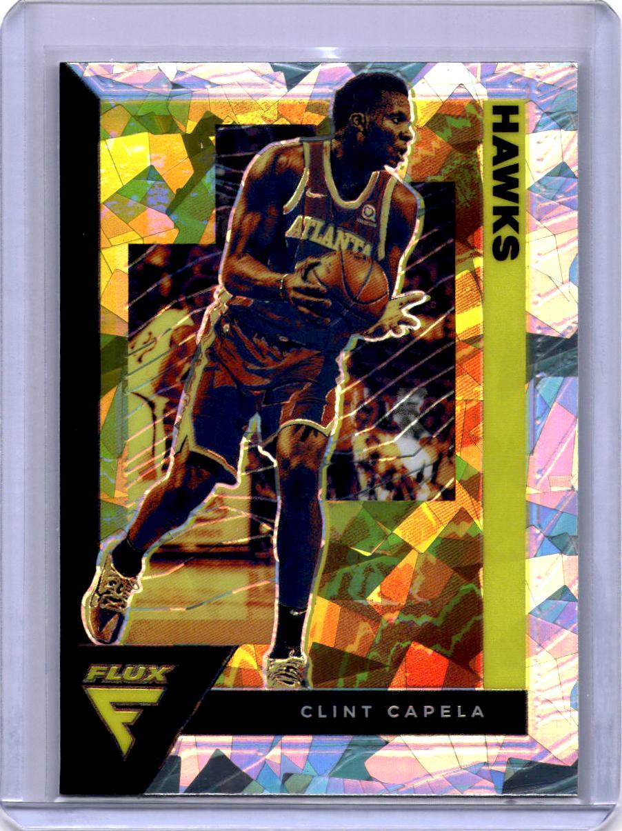2020-21 Panini Flux #4 Clint Capela Fanatics Cracked Ice
