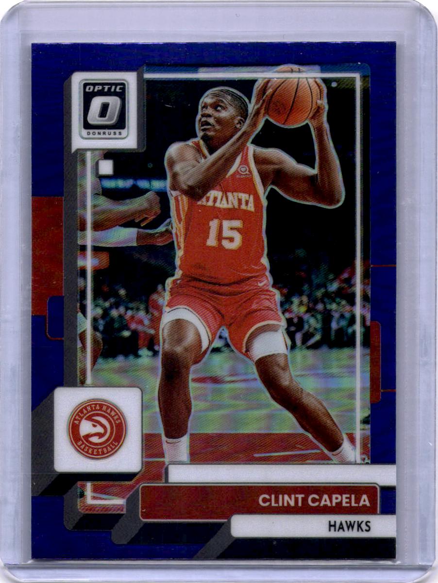 2022-23 Donruss Optic #154 Clint Capela Purple