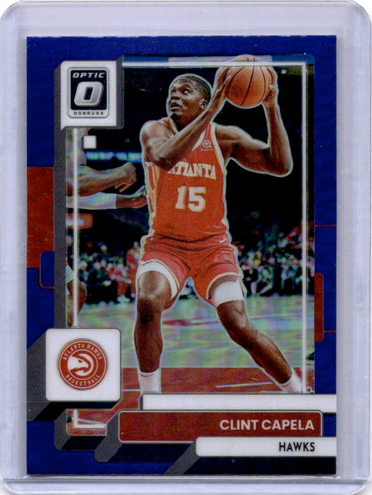 2022-23 Donruss Optic #154 Clint Capela Purple
