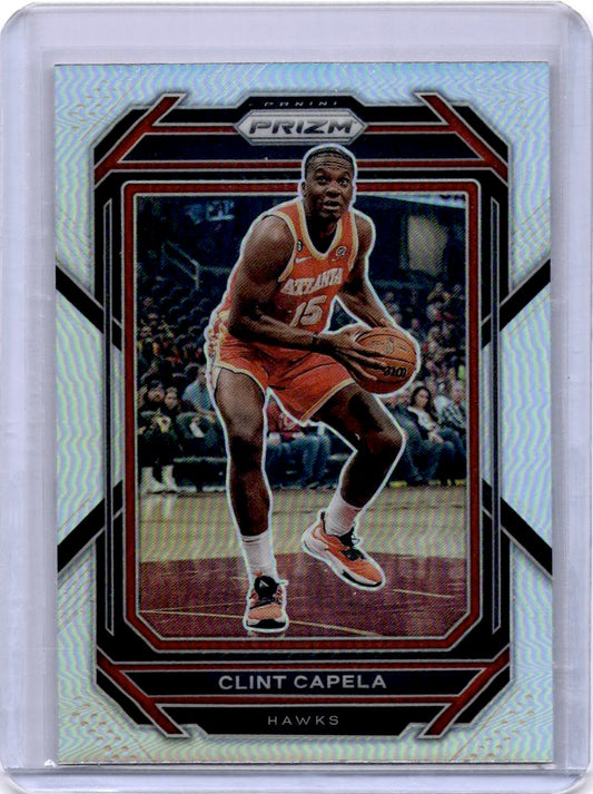 2022-23 Panini Prizm #162 Clint Capela Prizms Silver