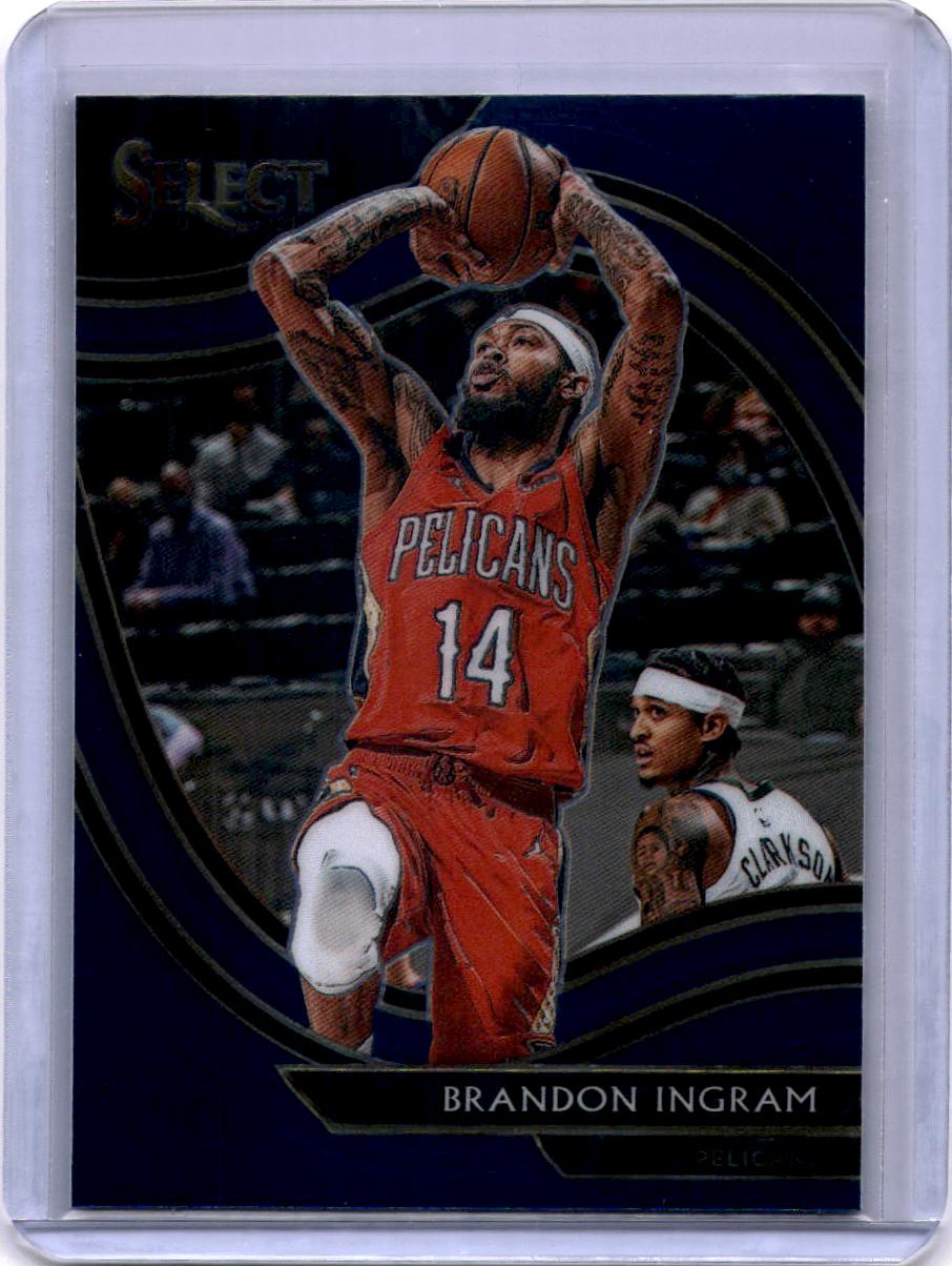 2020-21 Panini Select #215 Brandon Ingram Blue