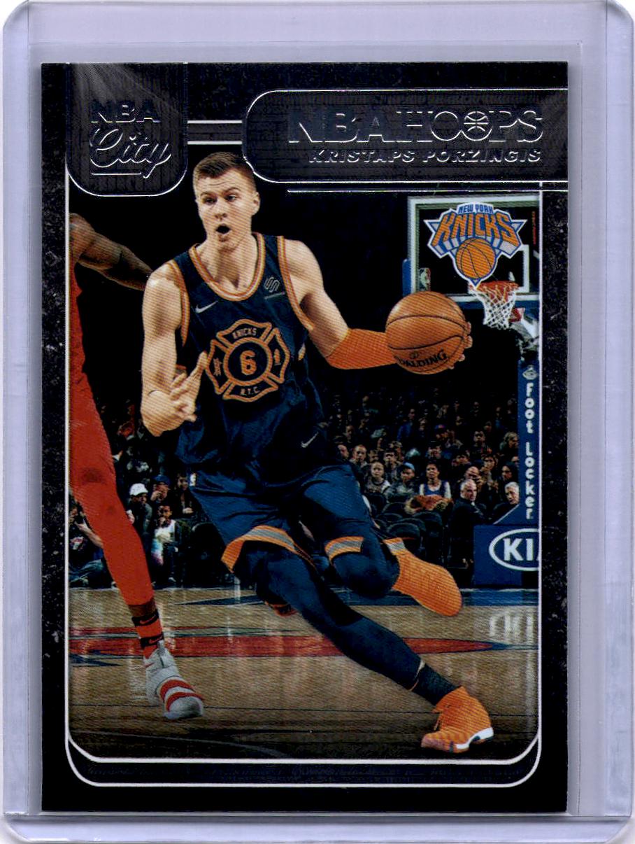 2018-19 Hoops #NBA-20 Kristaps Porzingis NBA City