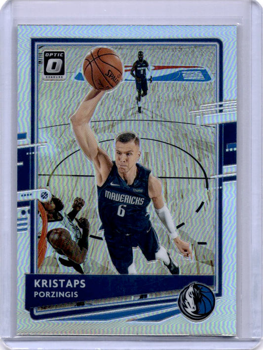 2020-21 Donruss Optic #82 Kristaps Porzingis Holo