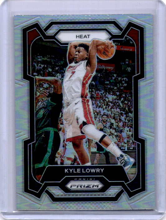 2023-24 Panini Prizm #40 Kyle Lowry Prizms Silver