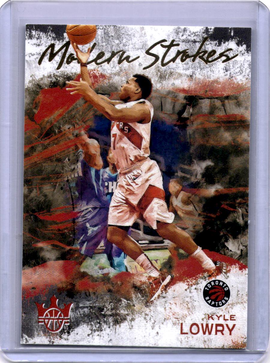 2020-21 Panini Court Kings #26 Kyle Lowry Modern Strokes