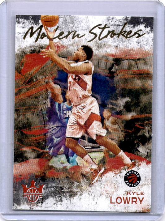 2020-21 Panini Court Kings #26 Kyle Lowry Modern Strokes