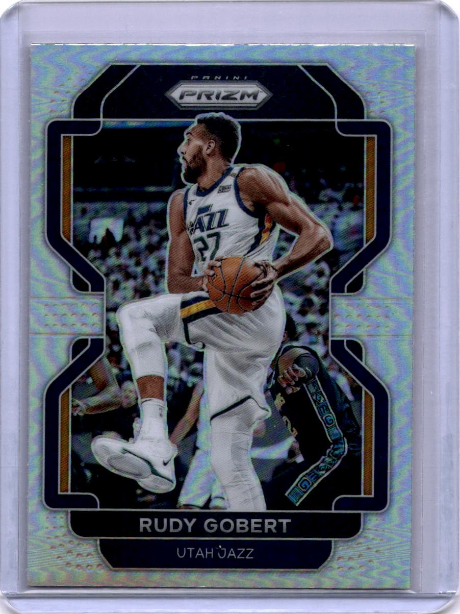 2021-22 Panini Prizm #239 Rudy Gobert Silver