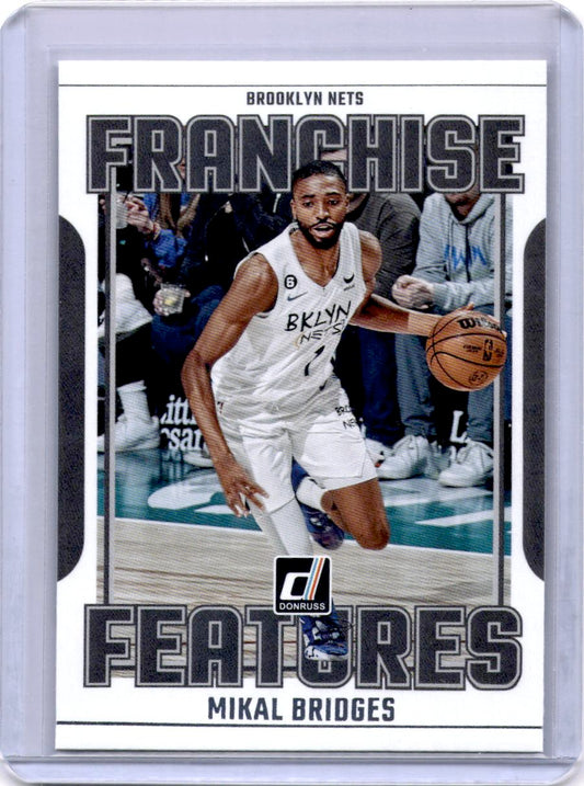 2023-24 Donruss #2 Mikal Bridges Franchise Features