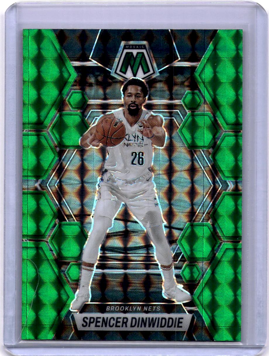 2022-23 Panini Mosaic #16 Spencer Dinwiddie Green