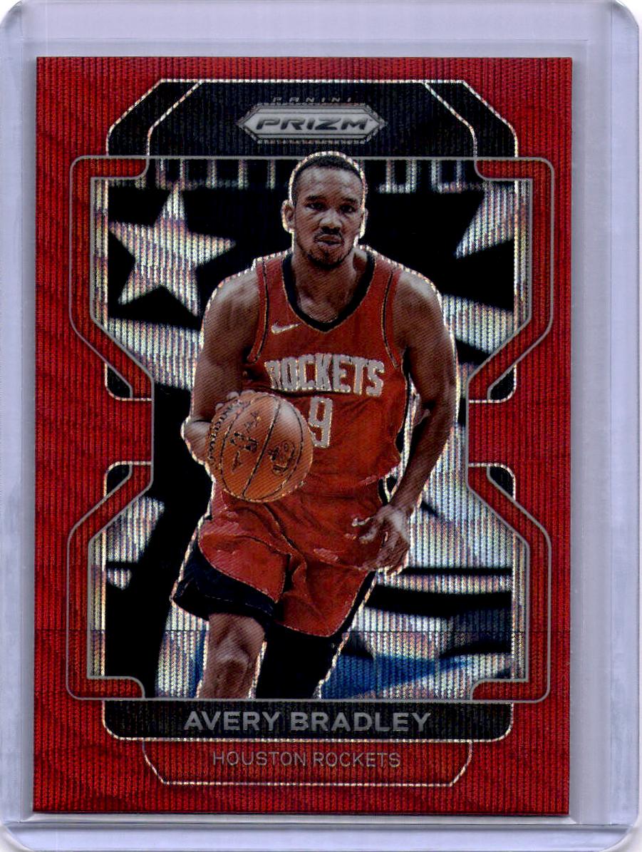 2021-22 Panini Prizm #109 Avery Bradley Ruby Wave